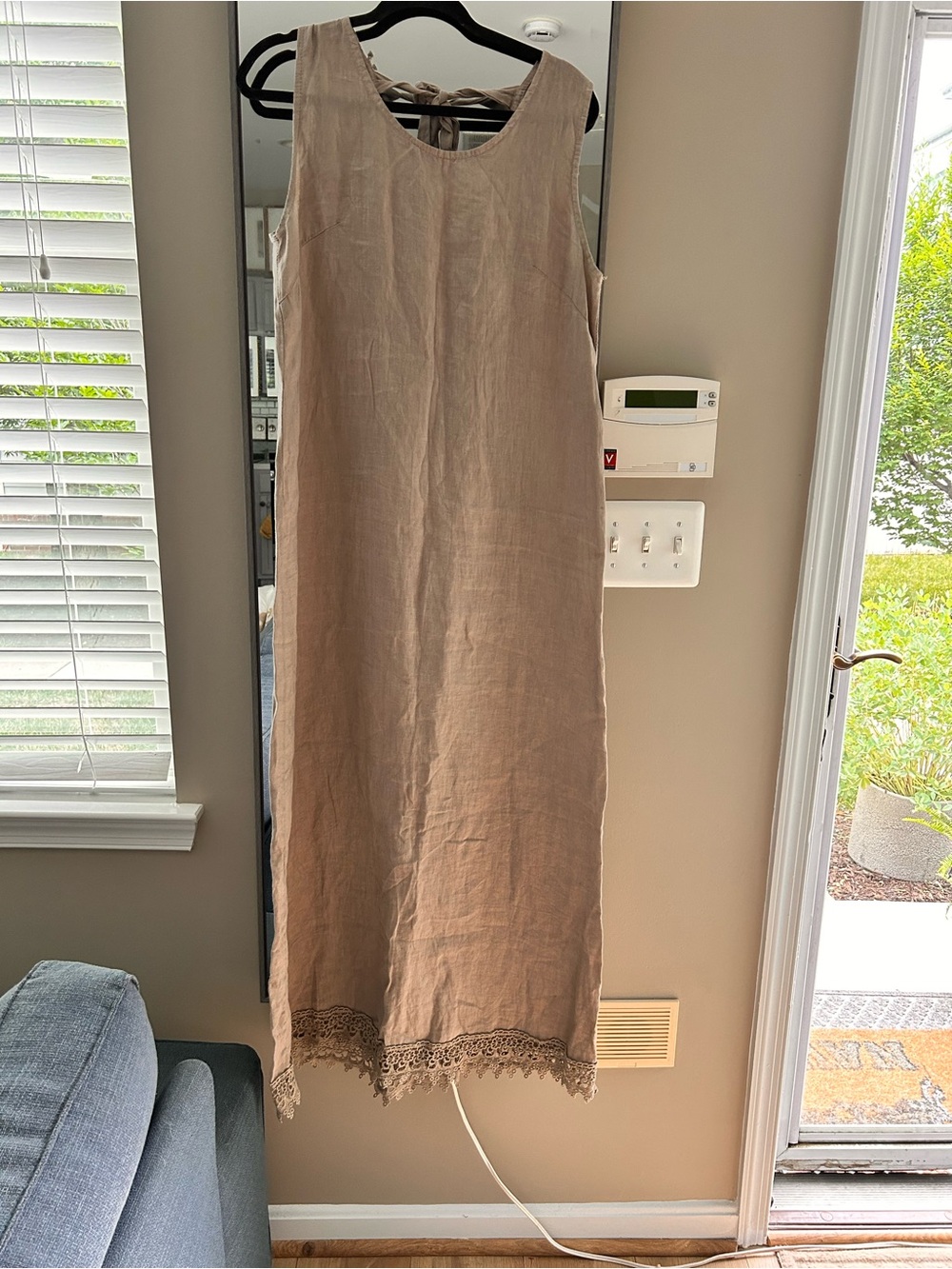 Rosemarine 100% Italian Linen Maxi Dress